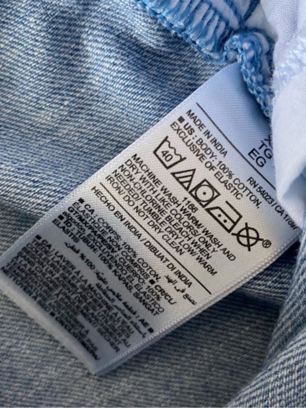 OLD NAVY Chambray Twist Jumpsuit - Picture 8 of 8
